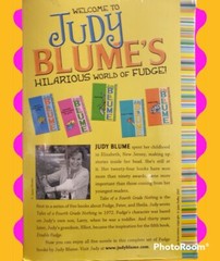 Judy Blume’s Fudge Box Set by Judy Blume (2007, Box or Slipcased / Digest Paper…