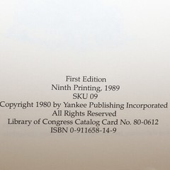 Yankee Church Supper Cookbook — 1989 / 375 RECIPES / 241 PAGES