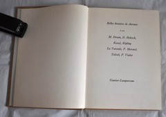 French Edition Belles Histoires de Chevaux Beautiful Horse Stories Book 1972