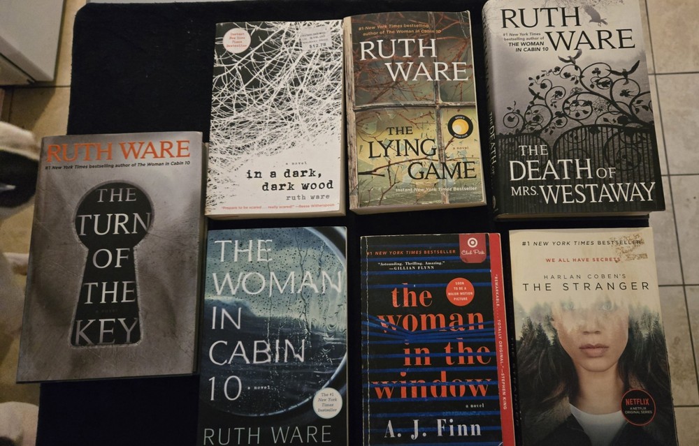THRILLER BUNDLE | 7 Psychological Bestsellers Ruth Ware, Harlan Coben, A.J. Finn