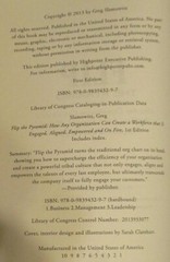 2013 Flip the Pyramid by Greg Slamowitz SIGNED First Edition H/C D/J 210 Pages