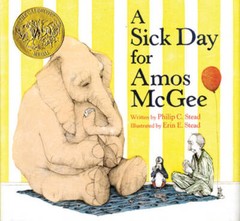 A Sick Day for Amos McGee – Hardcover By Stead, Philip C. – GOOD