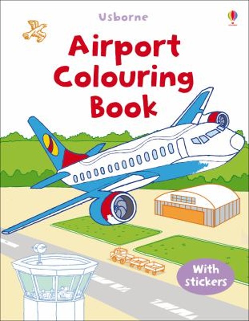 Airport Colouring Book Paperback Jessica Greenwell