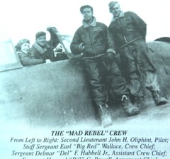 Mad Rebel: A Youth at War. Oliphant SIGNED P-47 359th Fighter Group POW