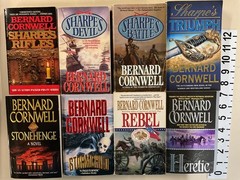 Bernard Cornwell PB lot of 14 A Crowning Mercy Battle Flag Gallows Thief Triumph