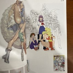 Street Fighter Artworks Kyoku Art Book Illustration