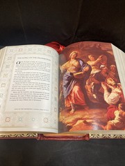Holy Bible King James Red Letter Ed. PTL Club Extensive Study Helps Good Shape