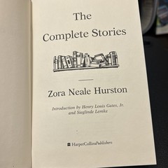Complete Stories by Zora Neale Hurston (1995, Hardcover) 1st Edition First Print