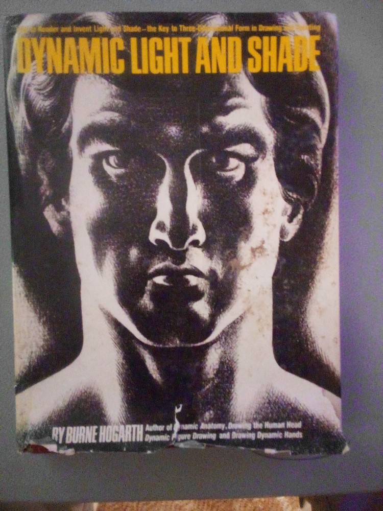 Dynamic Light and Shade Hardcover Vintage Art First Printing 1981 Burne Hogarth