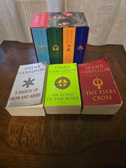 Diana Gabaldon Lot 1st 7 OUTLANDER Series All Large Paperbacks