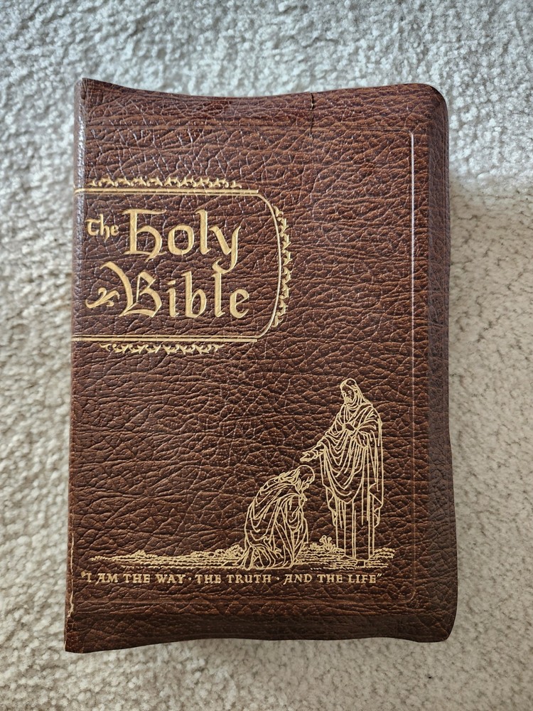 VINTAGE-1950 The Holy Bible Consolidated Book Illustrations Celebrated Old Maste
