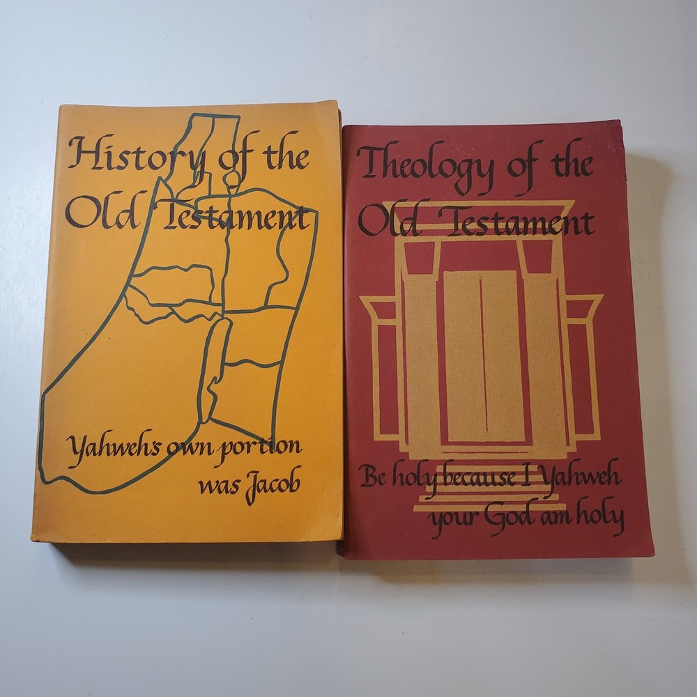 2 History Of The Old Testament Theology Book Lot Bible Study Paul Heinisch Moses