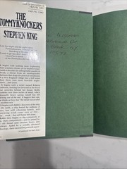Stephen King The Tommyknockers First Edition 1st Print 1987 Hard Cover DJ Putnam
