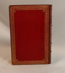 [sh13] Leather Fine Binding 1857, Childe Harolds Pilgrimage by Lord Byron