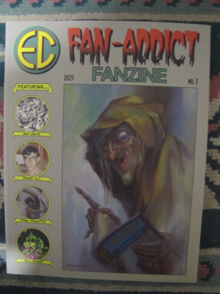 EC FAN-ADDICT FANZINE #7 w/ Frazetta Brand new