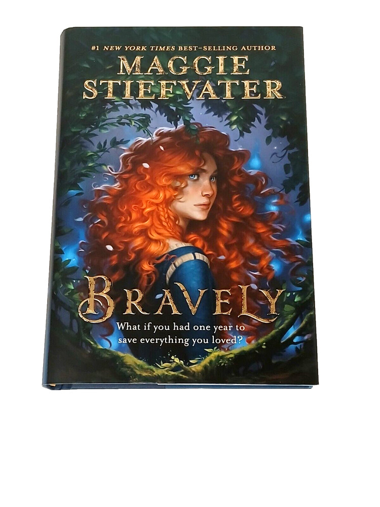 New Bravely By Maggie Stiefvater 2022, Hardcover Book Disney Pixar 367 Pages