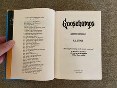 Goosebumps Lot of 4 Monster Edition #1, 2, 3/Monster Blood Collection Hardcover