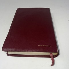 HOLY BIBLE NKJV Giant Print Reference Concordance 334BG 1992 Leather Maroon
