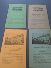 Scofield Bible Study Leaflets Leaders Book Series A, B, C, D, 1935