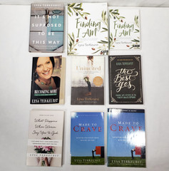 Lysa Terkeurst Books Lot Of 8 Christian Living Theology Bible Study Church Set