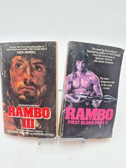 Rambo First Blood Part II & lll David Morrell 1985 Jove Movie Tie-In Paperback