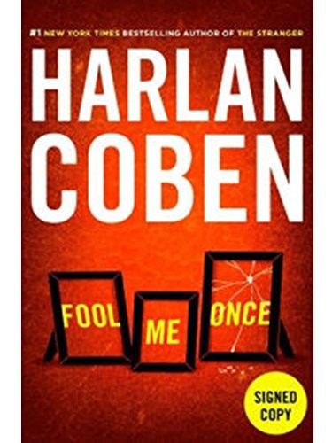 Harlan Coben Fool Me Once Signed / Autographed Book