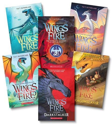 NEW! Wings of Fire 18-Book Collection Scholatic