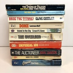 Lot of 10 Vintage Action Adventure Mixed Titles and Authors PB 1970s and 1980s
