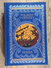 The Iliad and the Odyssey by Homer – Barnes and Noble Bonded Leather 2008 HC 1st