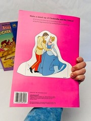 Vintage Disney Sticker Fun Books- Cinderella Fox and the Hound Bambi Set BIN 61