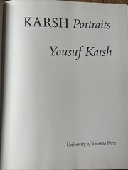 Karsh Portraits 1976 First Edition Photography Portrait Book Hardcover DJ