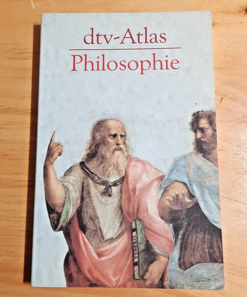 dtv-Atlas Philosophie German Philosophy Atlas Reference Deutscher Taschenbuch