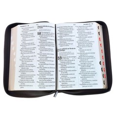 Biblia con Cierre Letra SuperGigante 19 puntos RV1960 con indice- Arca del Pacto
