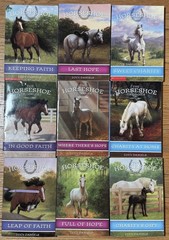 Complete Series Set HORSESHOE TRILOGIES by Lucy Daniels Faith