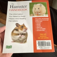BES Publishing The Hamster Handbook by Patricia Bartlett, Full-Color Photos, Pe…