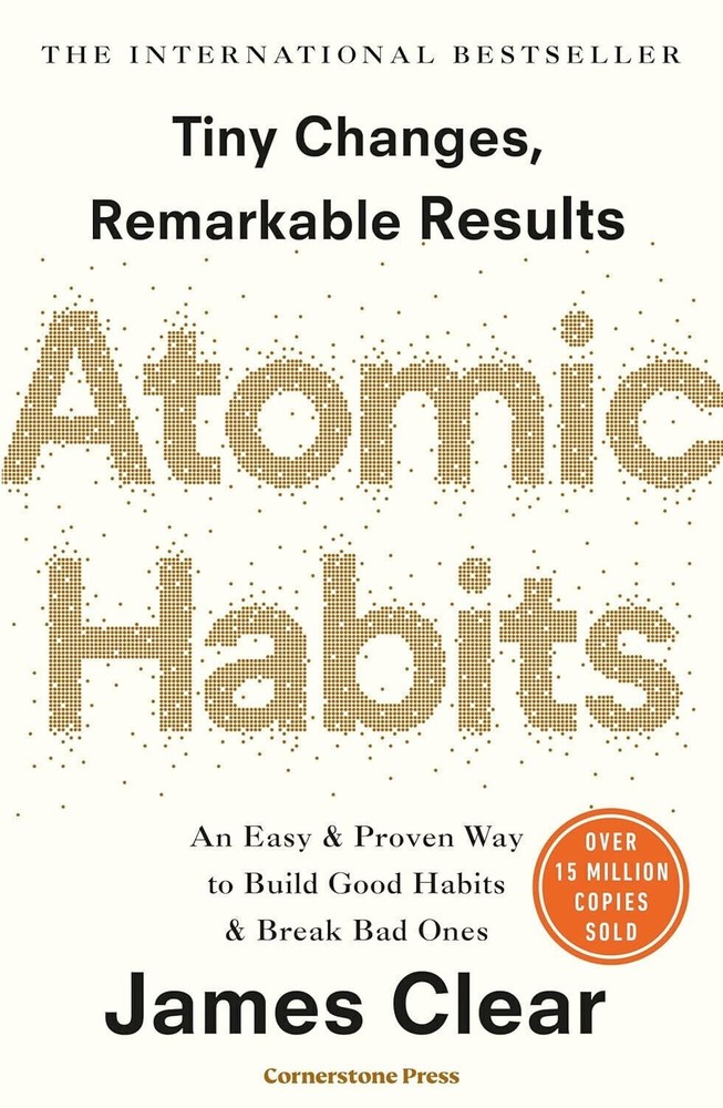 Atomic Habits Paperback Book By James clear v247