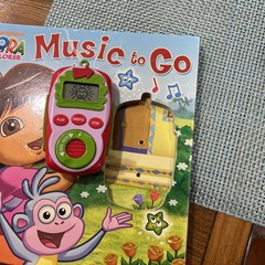 Dora the Explorer Music To Go Board Book + Sound Music Player 2011 Works