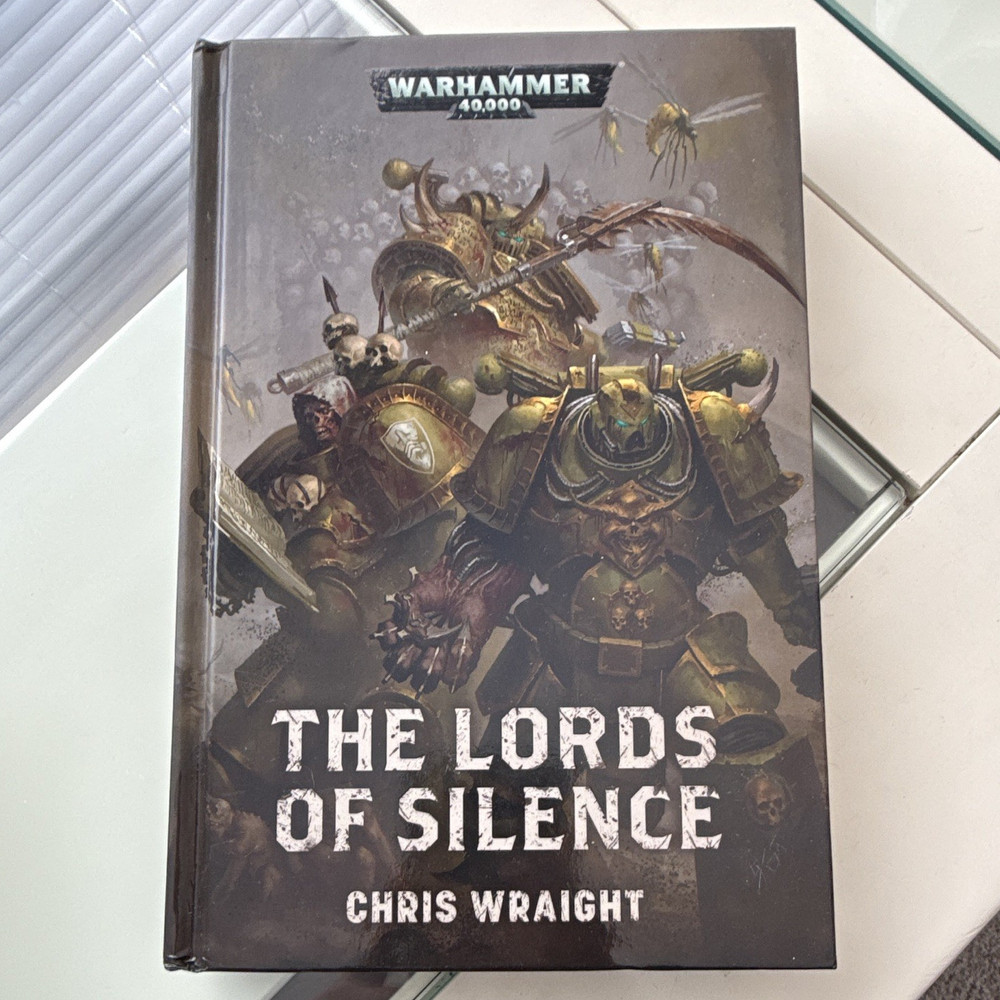 Warhammer 40,000 The Lords of Silence Chris Wraight Hardcover Signed