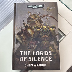 Warhammer 40,000 The Lords of Silence Chris Wraight Hardcover Signed