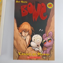 Jeff Smith Volumes 1-9 Bone Comic Series Graphix Scholastic Books Lot Graphic