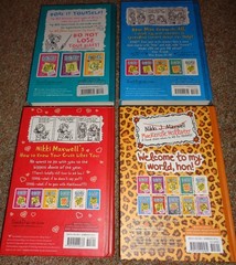 Lot of 4 H/C DORK DIARIES by Rachel Renee Russell (NICE)