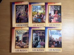 Between Two Flags by Roddy, Lee Complete Set 1-6 American Civil War Christian