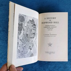 A HISTORY OF HOPWOOD HALL , INCLUDING THE LIFE OF CARDINAL LANGLEY , 1360-1437