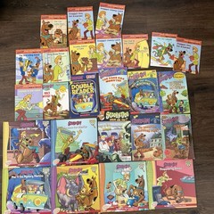 Scooby Doo Book Lot 25 Scholastic Readers Phonics Picture Clue Kids Books