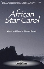 African Star Carol SATB Michael Barrett