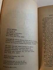 The Science Fiction Hall of Fame Volume One 1934-1964 PB Avon 1971 8th Print