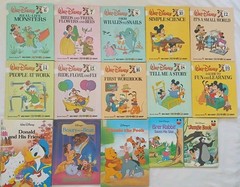 Disney Kids Book Lot 15 Fun-To-Learn Library and Storybooks Mixed Set