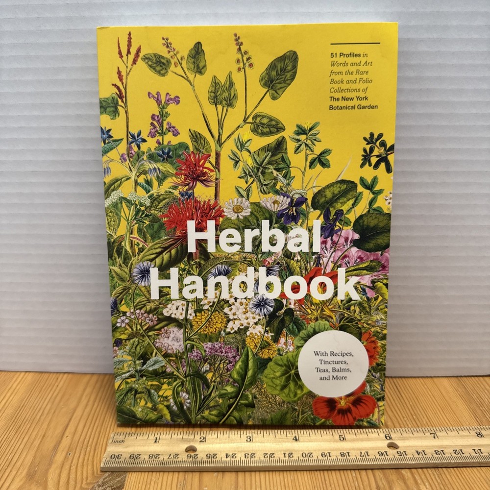 Herbal Handbook by New York Botanical Garden (Illustrated)