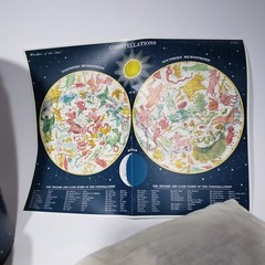Cavallini & Co Constellations Jigsaw Puzzle 1000 Pc Reference Poster Missing 5
