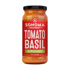 Tomato Basil Alfredo Sauce 15.5 Oz by Sonoma Gourmet